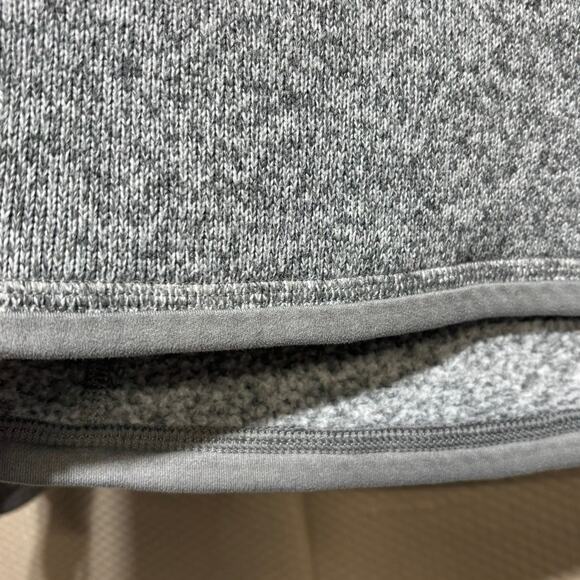 Patagonia Women's Better Sweater 1/4 Zip Fleece Pullover Medium Heather Gray - Picture 2 of 12
